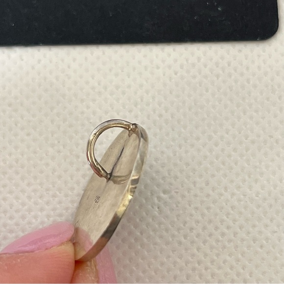 New Orleans Water Meter 925 Sterling Silver Earrings & Pendant Set Vintage - Picture 6 of 7